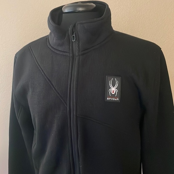 SPYDER Faux Fur Lined Lightweight Jacket Size Medium - Picture 2 of 12